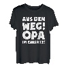 Opa im Einsatz! - Lustiges Vater-Tag Großvater T-Shirt