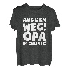 Opa im Einsatz! - Lustiges Vater-Tag Großvater T-Shirt