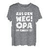 Opa im Einsatz! - Lustiges Vater-Tag Großvater T-Shirt