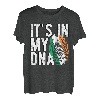 Funny it's in my DNA Irland Flagge Fingerabdruck T-Shirt