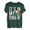 Funny it's in my DNA Irland Flagge Fingerabdruck T-Shirt