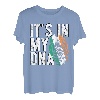 Funny it's in my DNA Irland Flagge Fingerabdruck T-Shirt