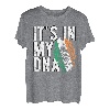Funny it's in my DNA Irland Flagge Fingerabdruck T-Shirt