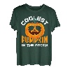 Halloween Jungen Mädchen Kinder coolster Kürbis im Patch T-Shirt