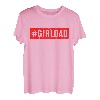 Vater of Girls T-Shirt, Schriftzug 