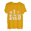 Herren Vater von 3 Drillingen wird Vater dreifacher Kinder T-Shirt