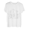 Herren Vater von 3 Drillingen wird Vater dreifacher Kinder T-Shirt