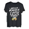 Herren Erster Vatertag Vatertagsgeschenk Werdender Papa 1 Vatertag T-Shirt