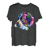 Bernhardiner Pop Art Porträt Bunte Kunst für Hundebesitzer T-Shirt