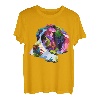 Bernhardiner Pop Art Porträt Bunte Kunst für Hundebesitzer T-Shirt