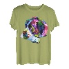 Bernhardiner Pop Art Porträt Bunte Kunst für Hundebesitzer T-Shirt