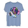 Bernhardiner Pop Art Porträt Bunte Kunst für Hundebesitzer T-Shirt