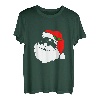Weihnachtsmann Mütze Sonnenbrille Weihnachtsoutfit Nikolaus T-Shirt