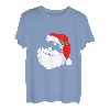 Weihnachtsmann Mütze Sonnenbrille Weihnachtsoutfit Nikolaus T-Shirt