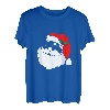 Weihnachtsmann Mütze Sonnenbrille Weihnachtsoutfit Nikolaus T-Shirt