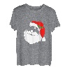 Weihnachtsmann Mütze Sonnenbrille Weihnachtsoutfit Nikolaus T-Shirt