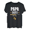 Herren Werdender Papa 2022 Loading Vater Schwangerschaft Verkündung T-Shirt