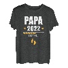 Herren Werdender Papa 2022 Loading Vater Schwangerschaft Verkündung T-Shirt
