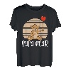 Papa Bear Teddybär Herzballon T-Shirt