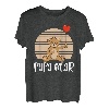 Papa Bear Teddybär Herzballon T-Shirt