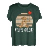 Papa Bear Teddybär Herzballon T-Shirt