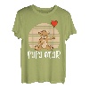 Papa Bear Teddybär Herzballon T-Shirt