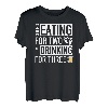 Sie isst für zwei Ich trinke für drei - Dad To Be T-Shirt