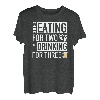 Sie isst für zwei Ich trinke für drei - Dad To Be T-Shirt