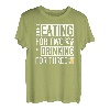 Sie isst für zwei Ich trinke für drei - Dad To Be T-Shirt