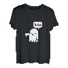 Ghost Of Disapproval Lustiger süßer Boo Thumbs Down Joke T-Shirt