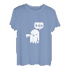 Ghost Of Disapproval Lustiger süßer Boo Thumbs Down Joke T-Shirt