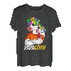 Herren Papacorn Einhorn Vater Sohn Tochter T-Shirt