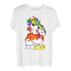 Herren Papacorn Einhorn Vater Sohn Tochter T-Shirt