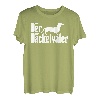 Der Dackelvater Dackel Dachshund Herren Papa Geschenk T-Shirt