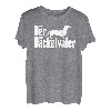 Der Dackelvater Dackel Dachshund Herren Papa Geschenk T-Shirt