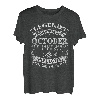 50 Geburtstag Geschenk Mann Legenden Sind Im Oktober 1972 T-Shirt