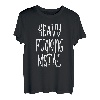 Heavy Fucking Metal - Head Banger Death Rockstar Dark Gothic T-Shirt