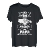Herren Männer werden zum Papa Mann T-Shirt