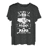 Herren Männer werden zum Papa Mann T-Shirt