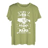 Herren Männer werden zum Papa Mann T-Shirt