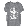 Herren Männer werden zum Papa Mann T-Shirt