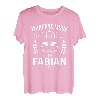 Herren Fabian Vorname Geschenk Geburtstag Lustiges Bier Sprüche T-Shirt