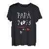 Vater 2023 Loading Zukunft Vater, Männer Schwangerschaft, Santa T-Shirt