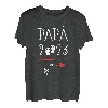 Vater 2023 Loading Zukunft Vater, Männer Schwangerschaft, Santa T-Shirt