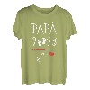 Vater 2023 Loading Zukunft Vater, Männer Schwangerschaft, Santa T-Shirt