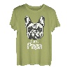Herren French Bulldog Papa- Frenchie - Französische Bulldoge T-Shirt