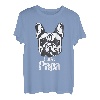Herren French Bulldog Papa- Frenchie - Französische Bulldoge T-Shirt