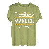 Manuel | Lass das den Manuel machen | Vornamen T-Shirt