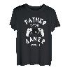 Herren Vater Gamer Lustiges Vatertagsgeschenk T-Shirt