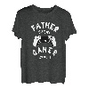 Herren Vater Gamer Lustiges Vatertagsgeschenk T-Shirt